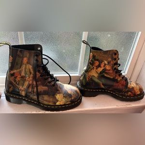 Dr. Martens, leather 1460 Pascal; 2015 capsule collection “A Rake’s Progress”